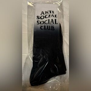 Anti Social Social Club “Walking Too Much” Socks OS in Black